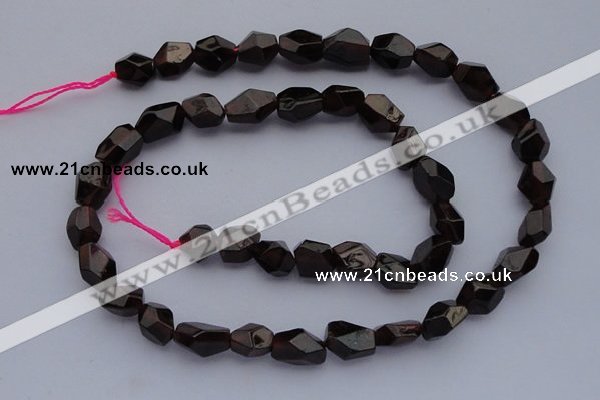 CGA16 15.5 15.5 inches 8*10mm garnet nugget gemstone beads