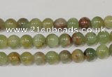 CGA202 15.5 inches 6mm round natural green garnet beads