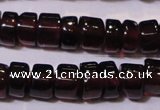 CGA365 15 inches 2*4mm heishi natural red garnet beads wholesale