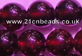 CGA421 15.5 inches 10mm round natural red garnet gemstone beads