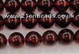 CGA605 15.5 inches 8mm A+ grade round natural orange garnet beads