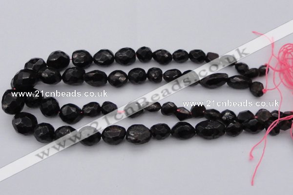 CGA658 15.5 inches 8*10mm - 15*18mm faceted nuggets red garnet beads