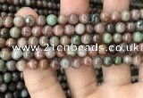 CGA684 15.5 inches 6mm round kashgar garnet beads wholesale