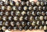 CGA883 15 inches 10mm round green garnet beads wholesale