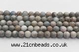 CGA921 15.5 inches 8mm faceted round blue angel skin beads wholesale