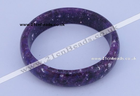 CGB202 Inner diameter 52mm fashion kunzite gemstone bangle