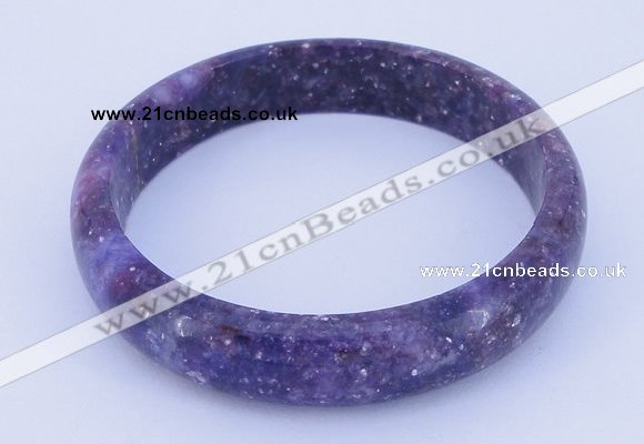 CGB204 Inner diameter 65mm fashion kunzite gemstone bangle