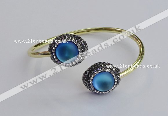 CGB2053 15*20mm oval glass bangles wholesale