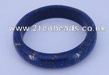 CGB210 Inner diameter 60mm fashion lapis lazuli gemstone bangle