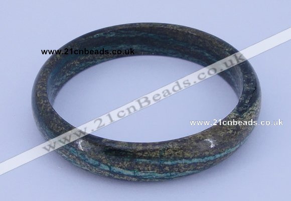 CGB212 Inner diameter 62mm fashion dyed long spar stone bangle