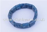 CGB213 7.2 inches fashion apatite gemstone stretchy bracelet