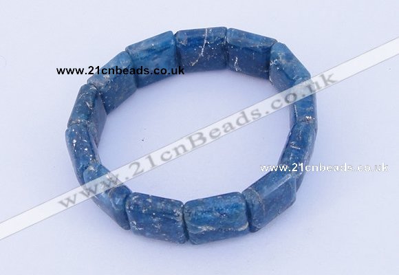 CGB213 7.2 inches fashion apatite gemstone stretchy bracelet