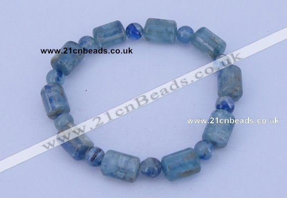 CGB214 7.5 inches fashion natural kyanite stretchy bracelet