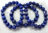 CGB2628 7.5 inches 10mm round natural kyanite beaded bracelets