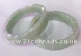 CGB2640 11*15mm faceted rectangle jade bracelets wholesale