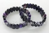 CGB3102 7.5 inches 8*15mm oval agate gemstone bracelets