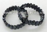 CGB3114 7.5 inches 8*15mm oval agate gemstone bracelets