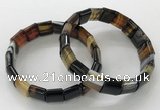 CGB3177 7.5 inches 12*15mm rectangle agate bracelets wholesale