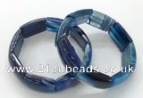 CGB3204 7.5 inches 18*29mm agate gemstone bracelets wholesale