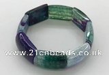 CGB3206 7.5 inches 18*29mm agate gemstone bracelets wholesale