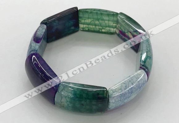 CGB3206 7.5 inches 18*29mm agate gemstone bracelets wholesale