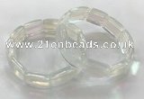 CGB3404 7.5 inches 15*21mm synthetic moonstone bracelets