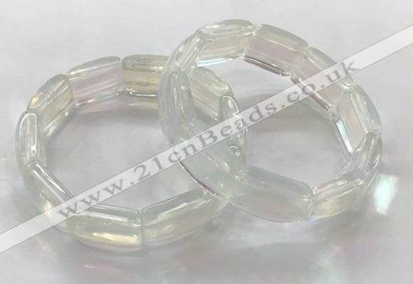 CGB3404 7.5 inches 15*21mm synthetic moonstone bracelets