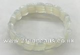 CGB3442 7.5 inches 10*15mm faceted marquise opal bracelets