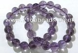 CGB4009 7.5 inches 11mm round ametrine beaded bracelets