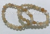 CGB4056 7.5 inches 7mm round moonstone beaded bracelets