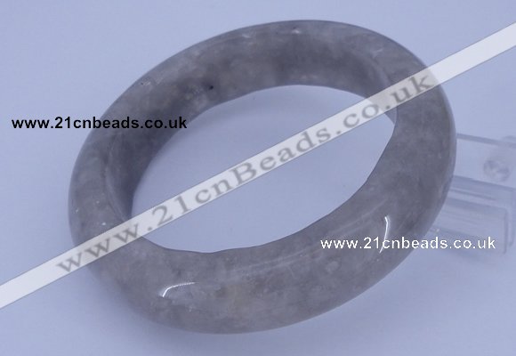 CGB474 Inner diameter 60mm fashion cloudy quartz bangle