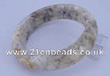 CGB475 Inner diameter 60mm fashion chrysanthemum agate bangle