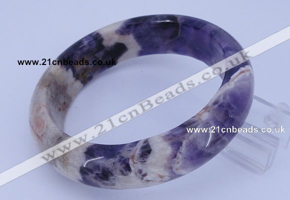 CGB479 Inner diameter 60mm fashion dogtooth amethyst bangle