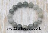 CGB5305 10mm, 12mm round seaweed quartz beads stretchy bracelets