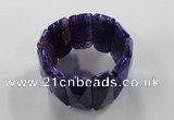 CGB710 8 inches 21*55mm agate gemstone bracelet wholesale