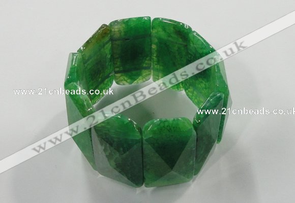 CGB712 8 inches 21*55mm agate gemstone bracelet wholesale