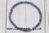 CGB7212 4mm tiny sodalite beaded meditation yoga bracelets