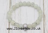 CGB7378 8mm New jade bracelet with tiger head for men or women