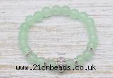CGB7481 8mm candy jade bracelet with skull for men or women