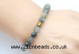 CGB9293 8mm, 10mm seaweed quartz & drum hematite power beads bracelets