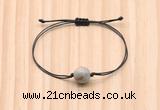 CGB9929 Fashion 12mm serpentine jasper adjustable bracelet jewelry