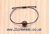 CGB9945 Fashion 12mm mahogany obsidian adjustable bracelet jewelry