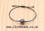 CGB9951 Fashion 12mm Botswana agate adjustable bracelet jewelry