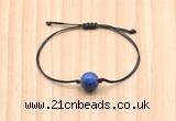 CGB9979 Fashion 12mm lapis lazuli adjustable bracelet jewelry