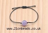 CGB9995 Fashion 12mm lavender amethyst adjustable bracelet jewelry