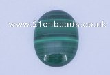 CGC03 20PCS 5*7mm oval natural malachite gemstone cabochons