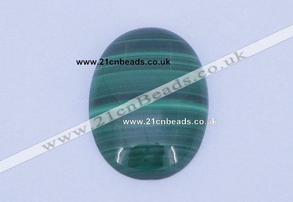 CGC07 5PCS 10*14mm oval natural malachite gemstone cabochons