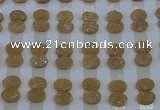 CGC161 10*14mm oval druzy quartz cabochons wholesale