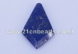 CGC53 21*31mm rhombus natural lapis lazuli gemstone cabochons