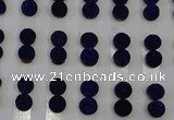 CGC95 10mm flat round druzy quartz cabochons wholesale